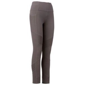 Athleta Inclination Moto Legging Med Tall Grey